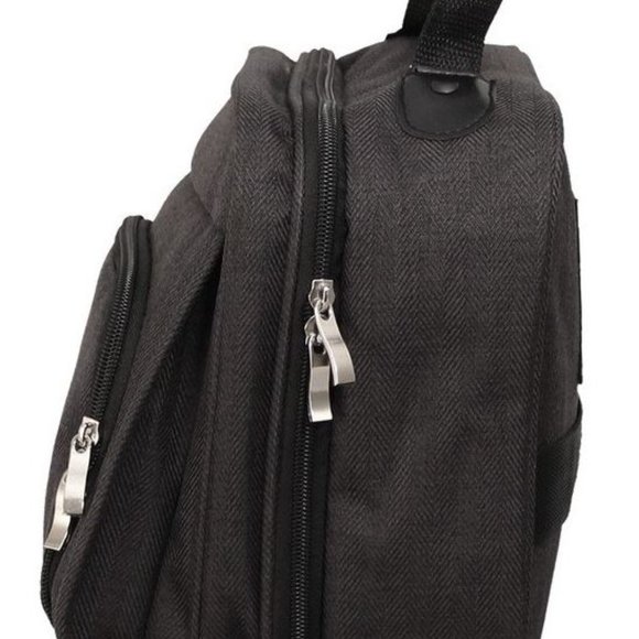 NWT ENBRIDGE Travel Bag Toiletry Bag Commander Ammenities Bag Luggage Tote Black - Picture 3 of 16